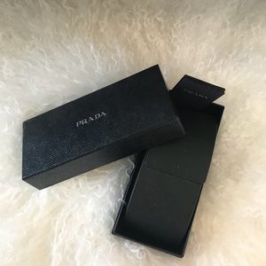 Prada Sunglasses Case and Box